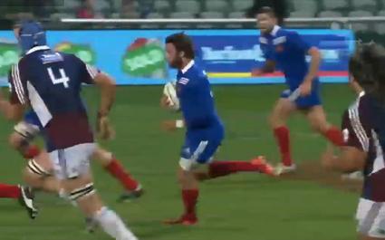 RESUME VIDEO. France - Auckland Blues avec les essais de Nakaitaci, Kayser et Fickou