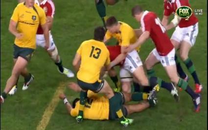 Test match Wallabies - Lions : Christian Leali’ifano out après 45 secondes. 