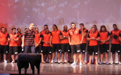 VIDEO. La présentation des recrues toulonnaises par Mourad Boudjellal