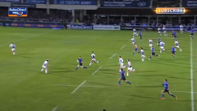VIDEO. Pro 12 : Brian O'Driscoll à son meilleur niveau avec le Leinster