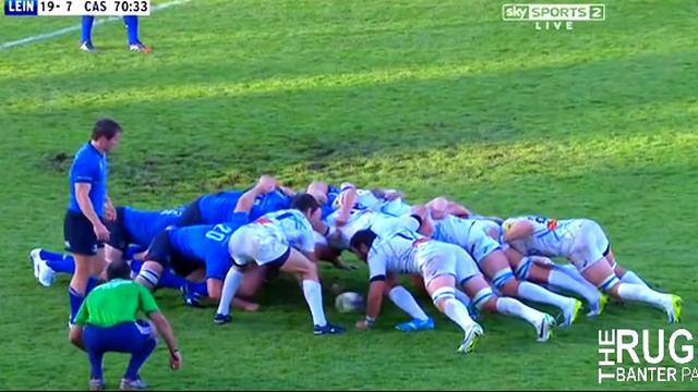 H Cup : Julien Tomas de Castres victime du nouveau protocole de l'IRB. 