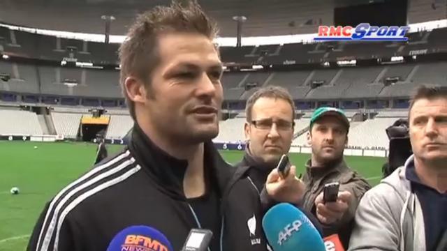France – All Blacks : Richie McCaw s'attend à un match physique.
