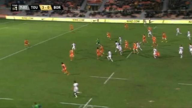 VIDEO. Top 14 - UBB : Blair Connor déchire la défense du Stade Toulousain pour le très bel essai de Clarkin