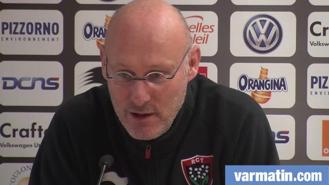 VIDEO. Top 14 - RCT : Bernard Laporte n'a plus envie de continuer comme ça