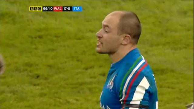VIDEO. Pays de Galles - Italie : Sergio Parisse passe l'après-midi à incendier l'arbitre
