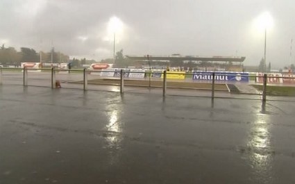 Un orage interrompt le match entre Tarbes et Aix