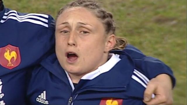 Gaëlle Mignot élue meilleure joueuse du Tournoi des 6 Nations.