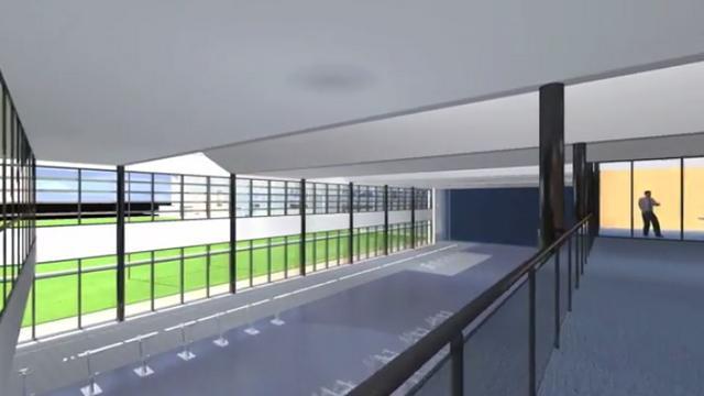 Visitez le futur centre d'entraînement de Clermont en 3D.