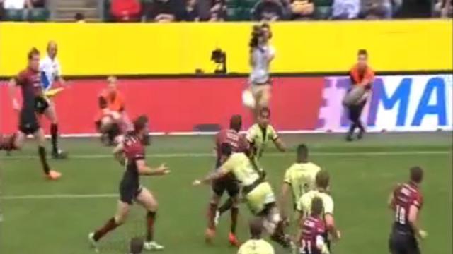 VIDEO. L'essai qui a créé la grande polémique en Angleterre après la finale de Premiership