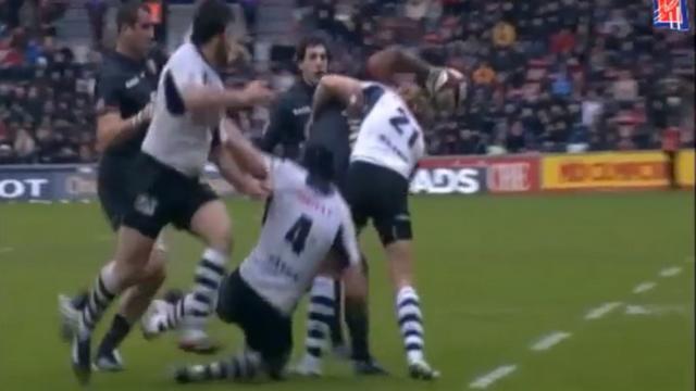 FLASHBACK VIDEO. 2011. Quand Rupeni Caucaunibuca mystifiait la défense de Brive tout en puissance