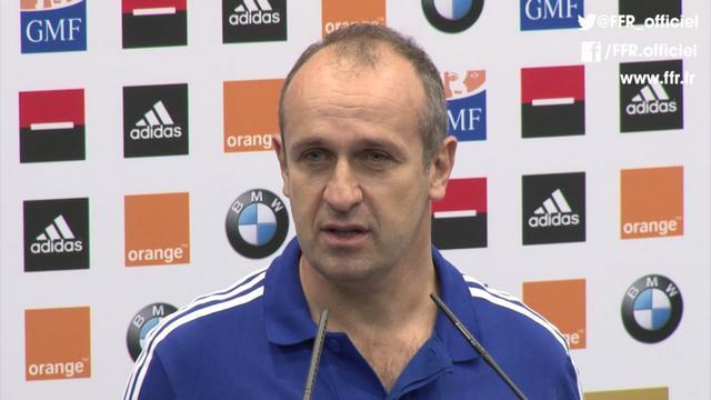 Composition XV de France - Argentine. Les explications de Saint-André