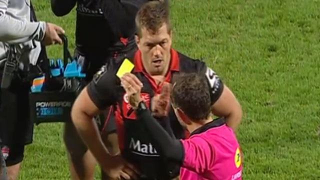 VIDEO. Des essais de pénalité et des cartons jaunes pour une victoire finale du LOU face à Montpellier