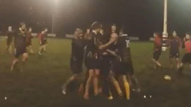 VIDEO. Un jeune trisomique marque l'essai de la victoire de son équipe scolaire